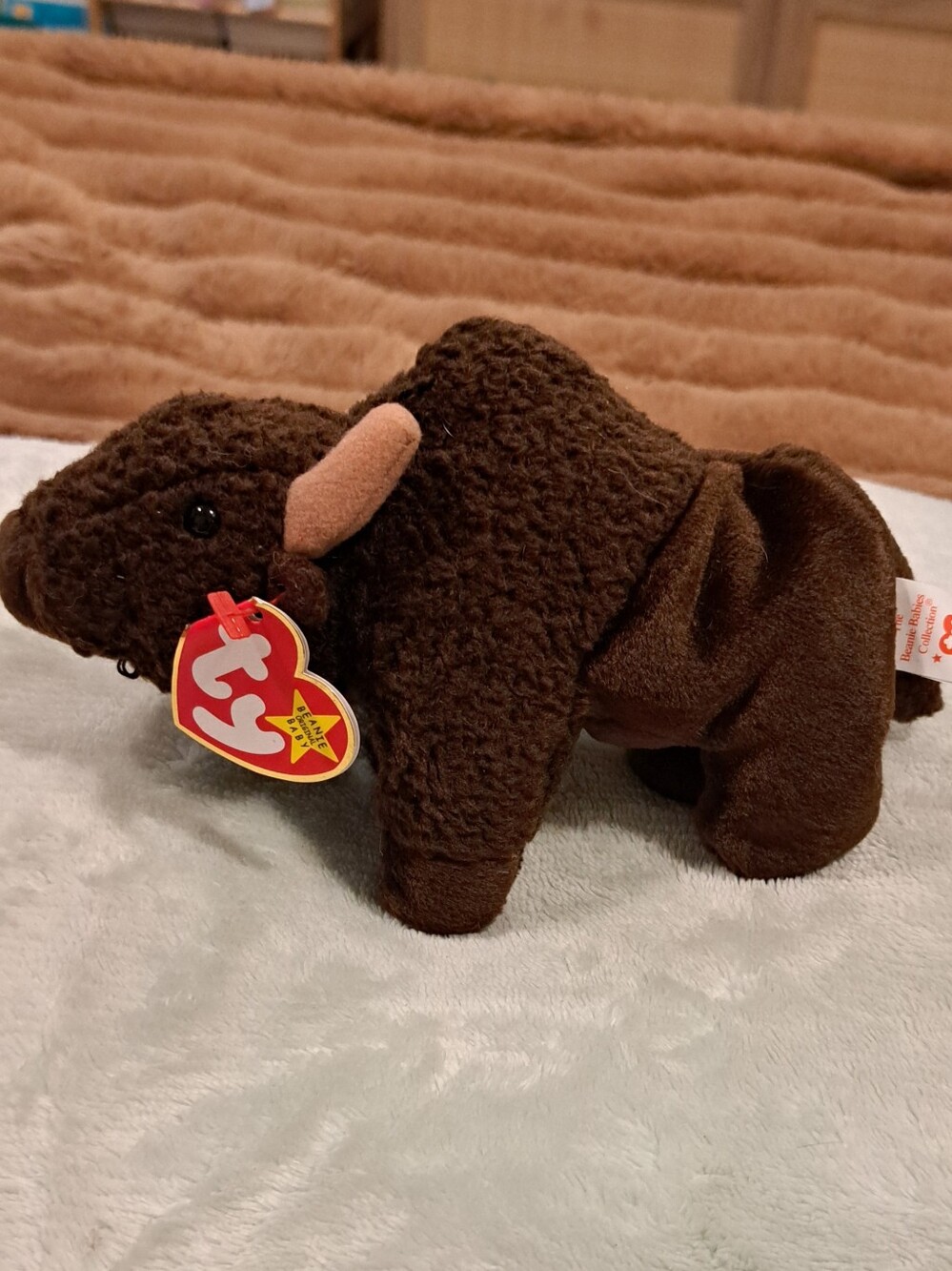 Original Ty Beanie Babies ROAM The Buffalo Style 4209 1998